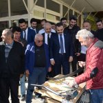 Başkan Külcü, arasta esnafını ziyaret etti