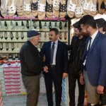 Başkan Külcü, arasta esnafını ziyaret etti