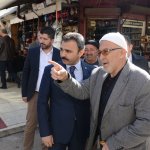 Başkan Külcü, arasta esnafını ziyaret etti