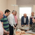 Başkan Gül’den geçmiş olsun ziyareti