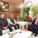 Başkan Gül’e ziyaret trafiği