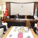 Başkan Gül’e ziyaret trafiği