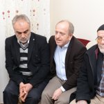 Gül ile Karadağ’dan şehit ailesini ziyaret