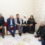 Gül ile Karadağ’dan şehit ailesini ziyaret