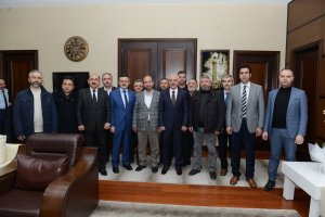 Ensar Vakfından Başkan Gül’e hayırlı olsun ziyareti