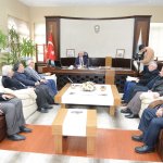 Muhtarlardan Başkan Gül'e hayırlı olsun ziyareti