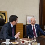 Bakan Zeybekci'den Belediye'ye ziyaret