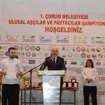 1. Aşçılar ve Pastacılar Şampiyonası’na yoğun katılım