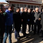 Başkan Külcü, kaldırım çalışmasını inceledi