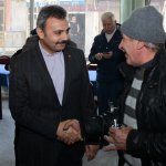 Başkan Külcü, kaldırım çalışmasını inceledi