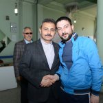 Başkan Külcü, kaldırım çalışmasını inceledi