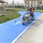 Akkent’e 870 metre bisiklet yolu