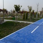 Akkent’e 870 metre bisiklet yolu