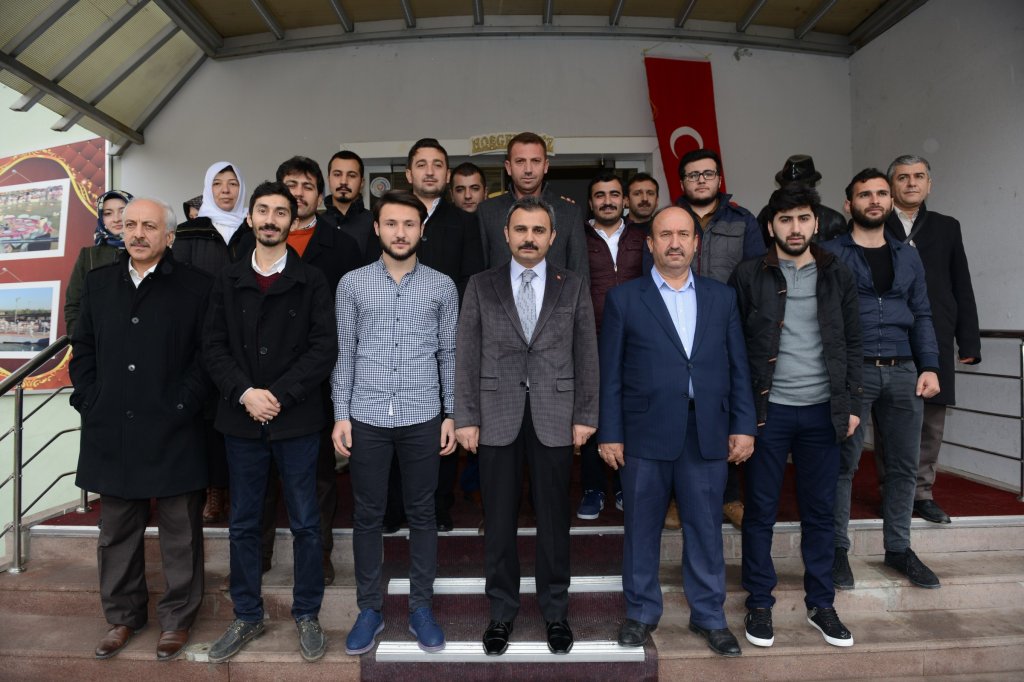 Başkan Külcü KYK Programında öğrencilerle bir araya ageldi