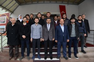 Başkan Külcü KYK Programında öğrencilerle bir araya ageldi