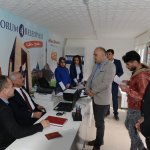 Başkan Gül, gezi kayıt bürosunu ziyaret etti