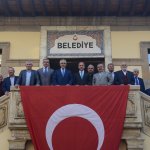 Muhtarlardan Çorum Belediyesi’ne ziyaret