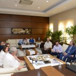 Başkan Gül’ün daveti üzerine Çorum’a geldiler