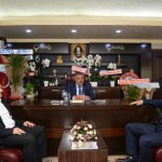 Başkan Gül’den Recep Gür’e iade-i ziyaret