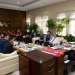 Voleybol takımından Başkan Gül’e ziyaret