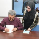 Yazar ve şair, Atmaca öğrencilerle buluştu