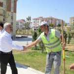 Mehmet Akif Ersoy 1.Cadde’de çalışmalar tamamlandı