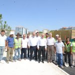 Mehmet Akif Ersoy 1.Cadde’de çalışmalar tamamlandı