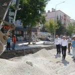 Ata Caddesi’ndeki çalışma 20 günde bitecek