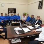 Spor Lisesi’nden teşekkür ziyareti