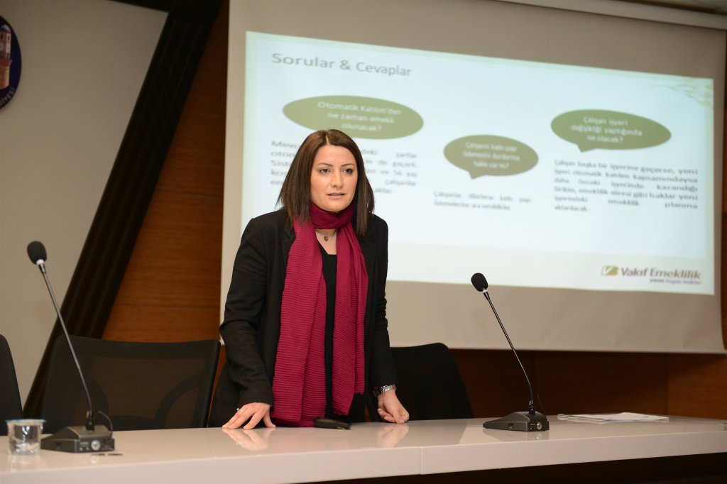 Belediyemiz personeline “Bireysel Emeklilik Sistemi” anlatıldı