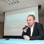 Candan, öğrencilerle Kudüs söyleşisi yaptı