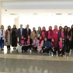 Halime Gül’den hastalara moral ziyareti