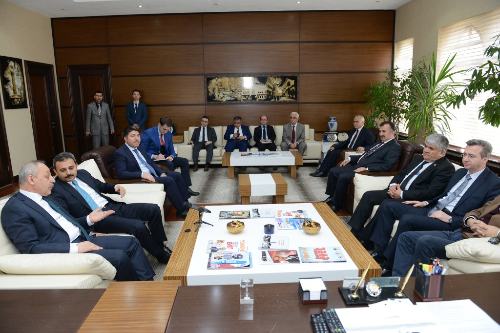 Müsteşar Erdem’den belediyemize ziyaret