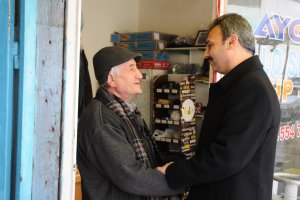 Başkan Külcü, Kunduzhan Caddesi esnafını ziyaret etti