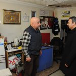 Başkan Külcü, Kunduzhan Caddesi esnafını ziyaret etti