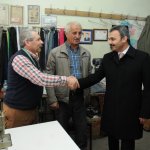 Başkan Külcü, Kunduzhan Caddesi esnafını ziyaret etti