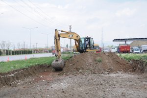Belediye, çevreyolunda düzenleye yapıyor