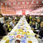 4 bin çocuk, gönül sofrasında buluştu