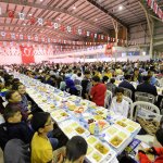 4 bin çocuk, gönül sofrasında buluştu