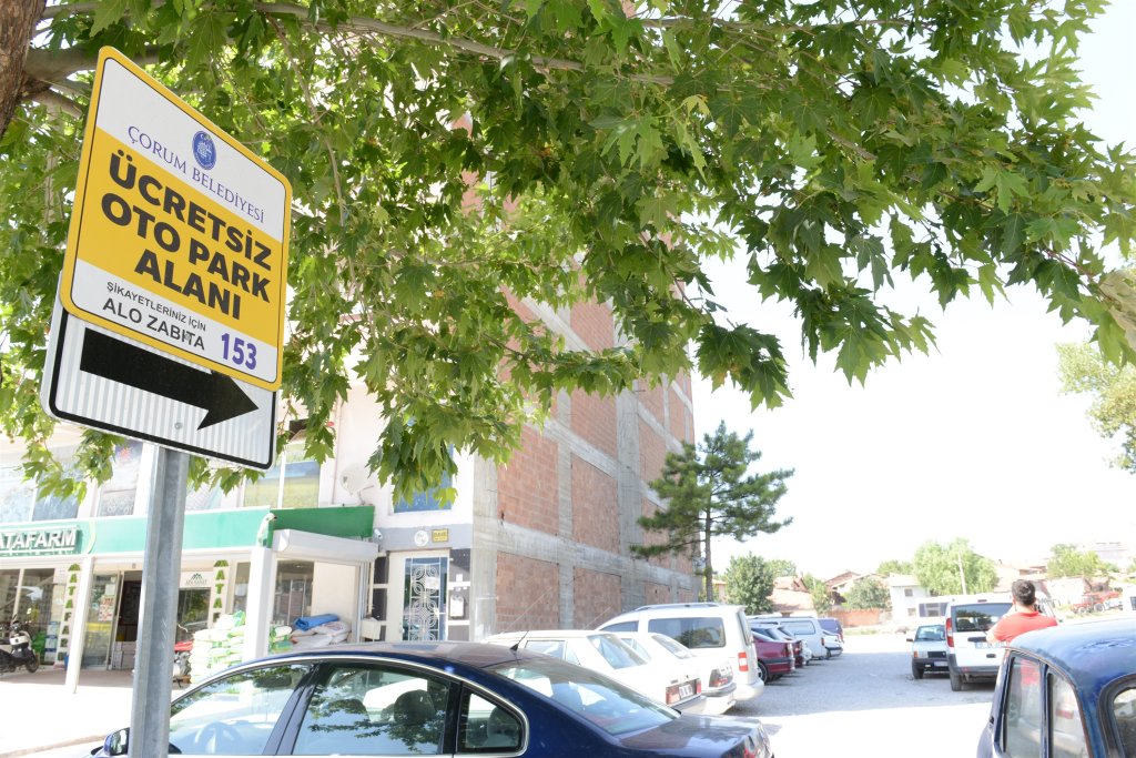 Belediye’den 1683 araçlık ücretsiz otopark alanı