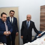 Başkan Gül'den, yolculara geçmiş olsun ziyareti