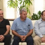 Masa Tenisi ve Badminton'da başarı elde eden sporcular Başkan Gül'ü ziyaret etti