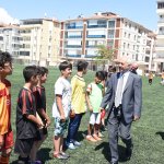 Spor Okullarına sürpriz ziyaret