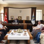 Muhtardan teşekkür ziyareti