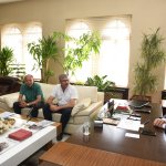 Muhtardan teşekkür ziyareti