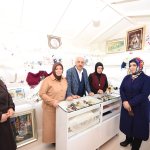 Başkan Gül Sanat Sokağı’nı ziyaret etti