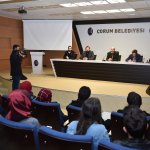 MYO’lu öğrencilerden Belediye basın birimine ziyaret