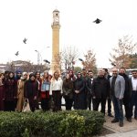 MYO’lu öğrencilerden Belediye basın birimine ziyaret