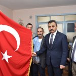 Külcü, Bayraktar Dedeyi evinde ziyaret etti