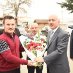 Belediye işçilerden kadro yemeği